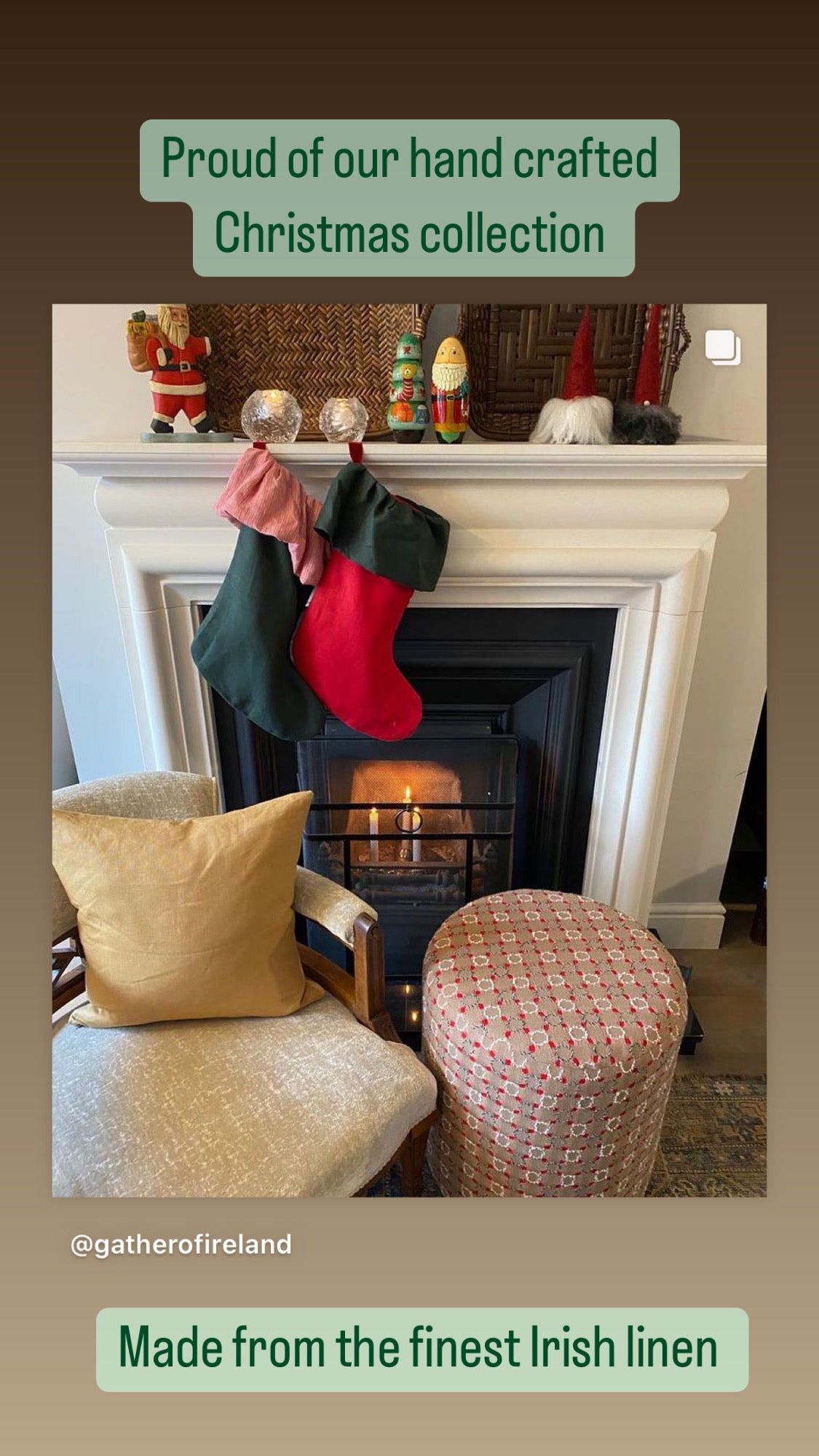 Paddington Couture Tweed Drum Pouffe