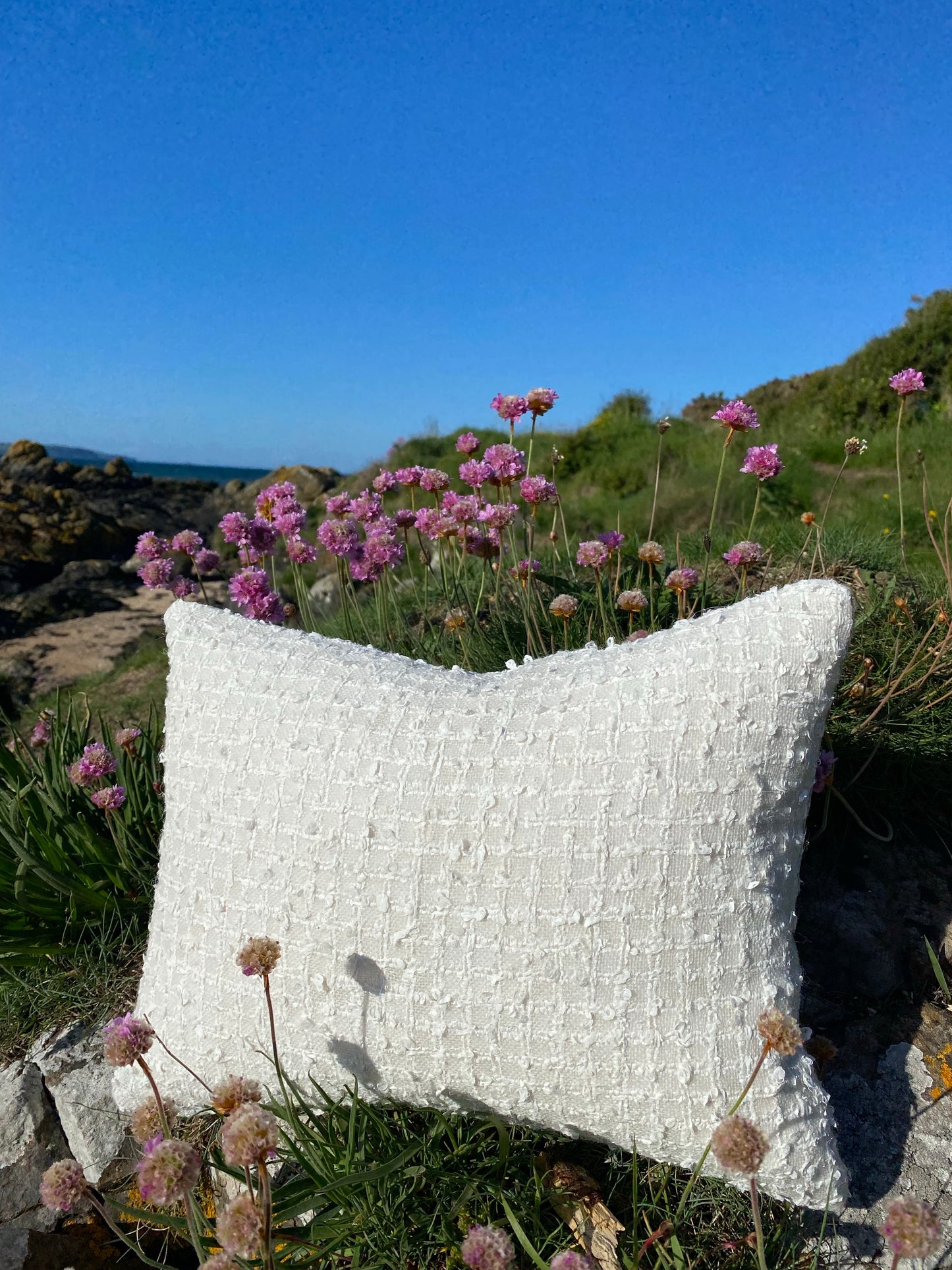 Mademoiselle Couture Tweed Cushion